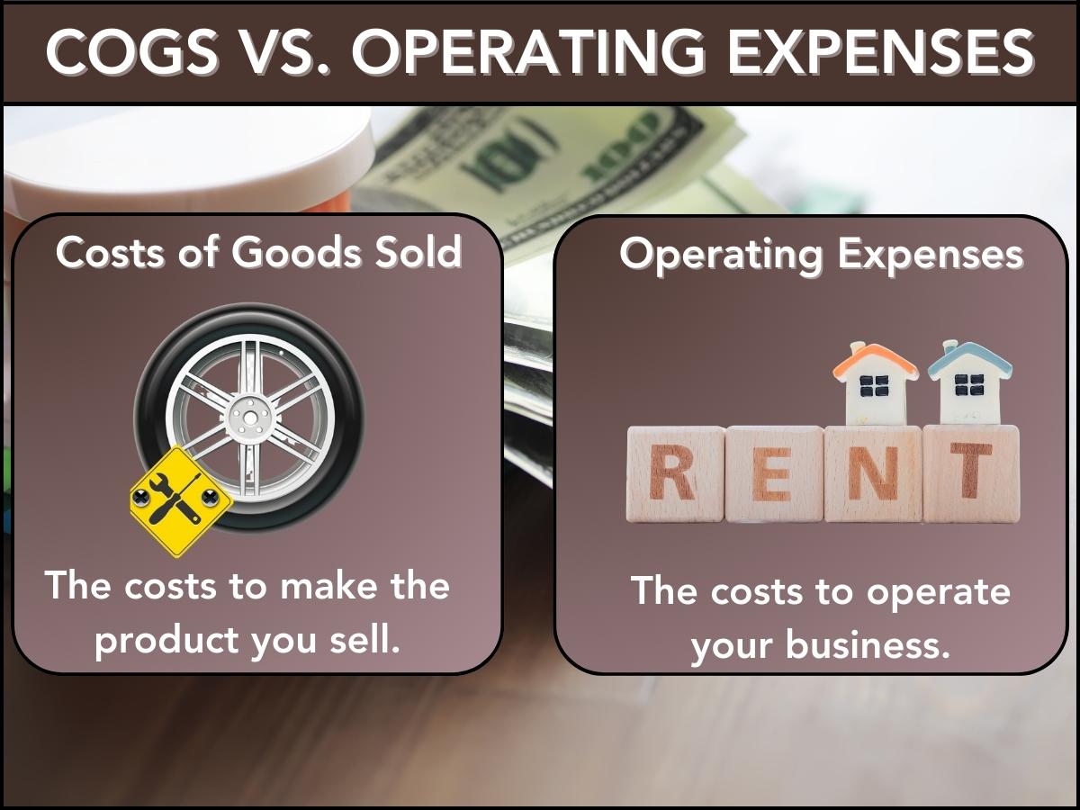 COGS VS. OPERATING EXPENSES